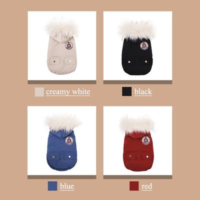 Warme, bequeme Hundepullover 2 Schichten Fleece Lining Klassische Gewirkte Winter-Haustierbekleidung