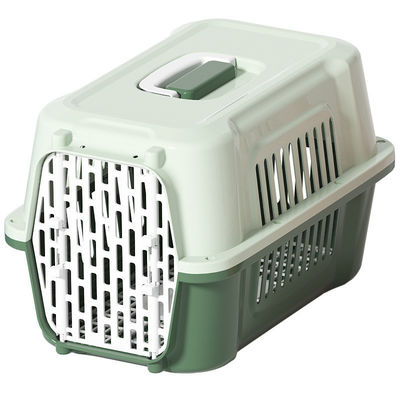 Außen-Hunde-Flugtransport-Box mit langlebiger Kunststoff-Konstruktion Knopfverschluss
