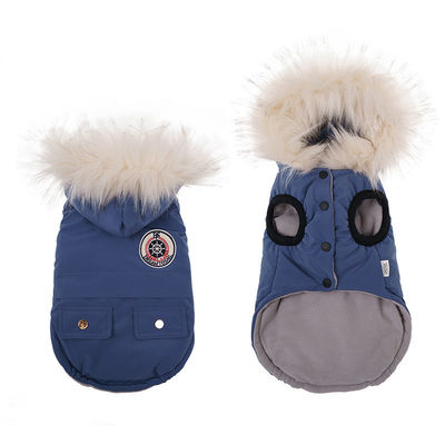 Anpassungsfähige wasserdichte, winddichte Hundejacke für kleine bis mittlere Hunde