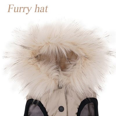Anpassungsfähige wasserdichte, winddichte Hundejacke für kleine bis mittlere Hunde