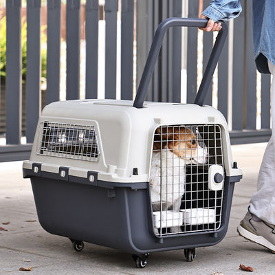 Knöpfverschluss Portable Pet Bag Großkapazität Katzen Käfig für Reiseprodukte