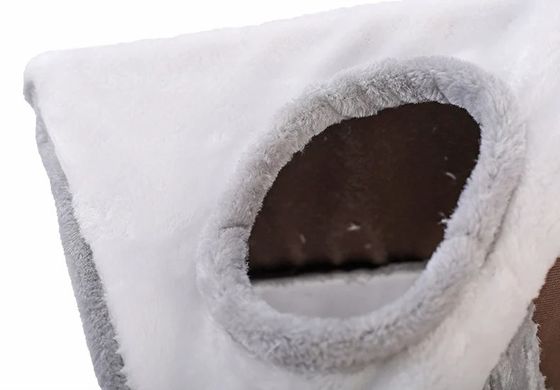 Katzenkratzer Baum Katzenhaus Interaktives Spielzeug mit Spaß Spielfunktion Sisal Plush Material