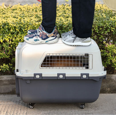 Knöpfverschluss Portable Pet Bag Großkapazität Katzen Käfig für Reiseprodukte