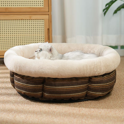 Innenwaschbares Haustierbett für kleine Hunde und Kätzchen ODM-Designs Funktion Warm bequem