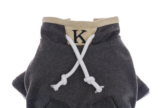 Bequeme Hundejacke Warm 2 Schichten Fleece Ausgekleidet Klassische gestrickte Winterkleidung