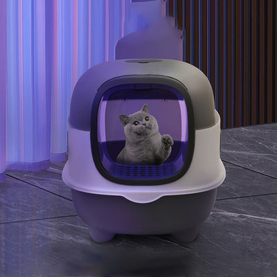 ODM-Designs geschlossene Katzenbox mit seitlicher Pfanne und Top-Siebdeckel leicht sauber