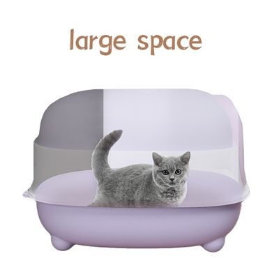ODM-Designs geschlossene Katzenbox mit seitlicher Pfanne und Top-Siebdeckel leicht sauber