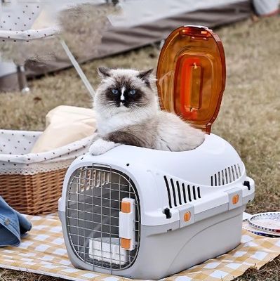 Zulassungsgenehmigte Transportkäfige für Haustiere für kleine/mittlere Welpen und Katzen