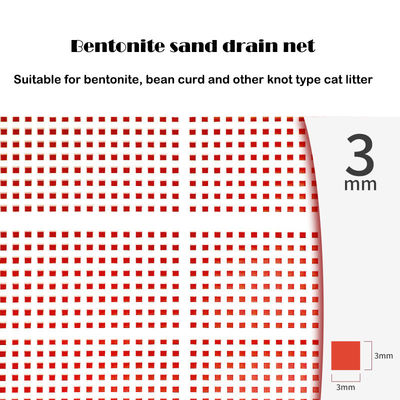 Hochseite PP Plastik Katzentoilette Groß anti-Spritz öffnen Top Katzenmüllbox für Innenräume