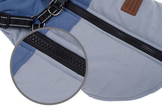 CLASSIC Style Winterjacke für Hunde wasserdicht und winddicht Haustierkleidung mit Gurt