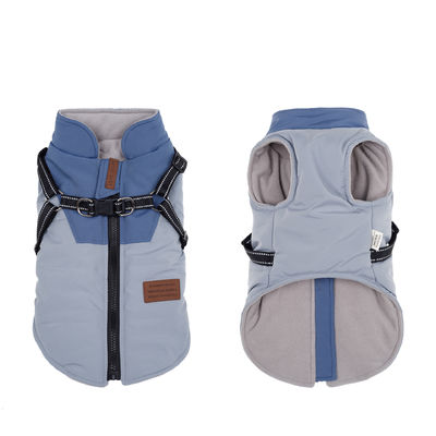 Hundewandermantel mit eingebauten Gurt und wasserdichtem Material für kleine, mittlere Hunde