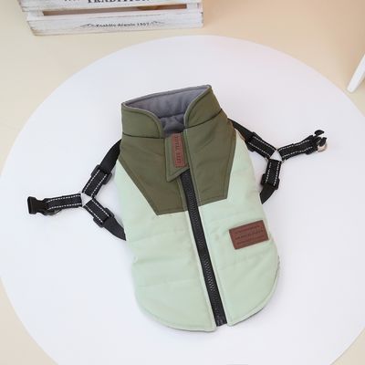 Hundewandermantel mit eingebauten Gurt und wasserdichtem Material für kleine, mittlere Hunde