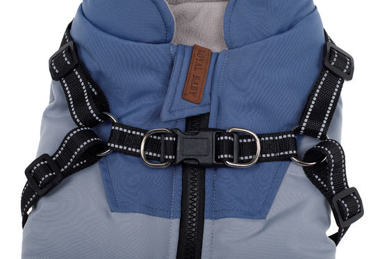 Hundewandermantel mit eingebauten Gurt und wasserdichtem Material für kleine, mittlere Hunde