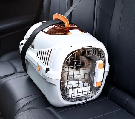 Atemberaubende Reisetasche für kleine Haustiere Fluggesellschaft zugelassenes Kätzchen Welpe Kaninchenkäfig