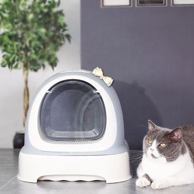 Geräumige und langlebige geschlossene Katzenmüllbox leicht zu reinigen für alle Katzen ODM-Designs