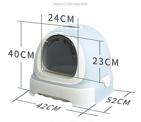 Geräumige und langlebige geschlossene Katzenmüllbox leicht zu reinigen für alle Katzen ODM-Designs