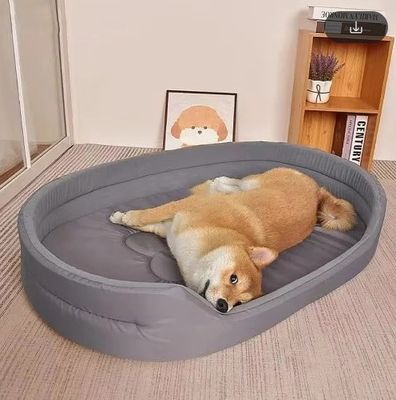 Große Hunde Flauschige Matte zum Ausruhen und Schlafen XXL Hundebett