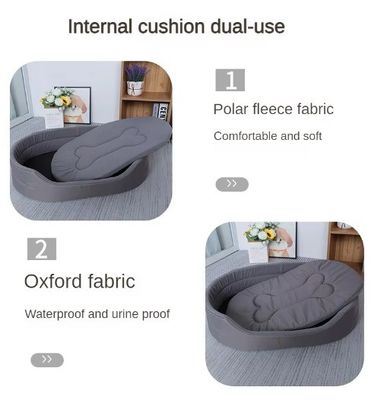 Große Hunde Flauschige Matte zum Ausruhen und Schlafen XXL Hundebett
