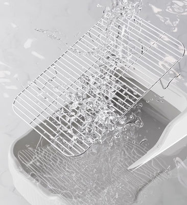 ODM Designs Top-Verkauf Getrenntes Design Plastik Urinal Pee Indoor Pet Dog Toilettentraining Potty Tray mit Schublade