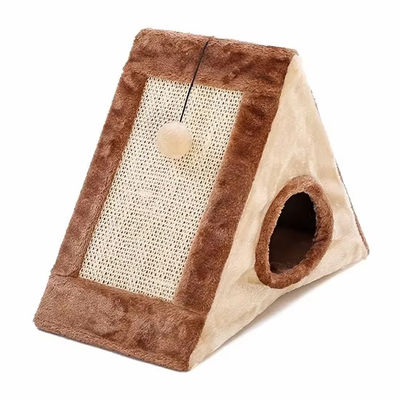 Katze Kratzt Schläft Spielt Dreieck Katze Schleifklauen Spielzeug Katze Nest Hausbedarf