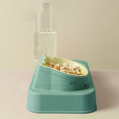 Hunde und Katzen Trinkwasserflasche keine Zeit Einstellung für Katzenfutter Schüsseln und Wasserspender