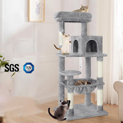 Mehrfarbiger Optional Katzenbaum Integrierter Sisal Komfortabler Langlebiger Katzen Aktivität Kratzer Baum