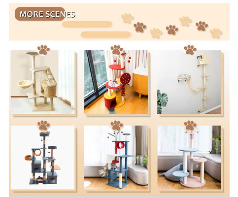 Spielzeug Typ Katze Kratzhaus Spielzeug Handgefertigt Sisal Material geeignet für kleine Tiere