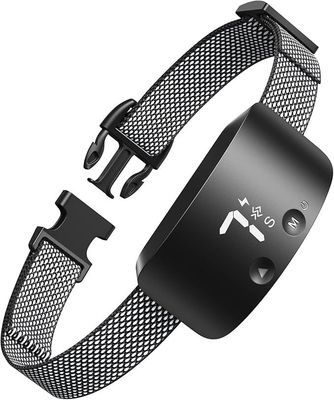Einstellbarer Hunde-Training-Halsband mit Anpassung an die Empfindlichkeit Wiederaufladbarer Hunde-Anti-Bellen-Halsband