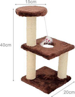 ODM Designs Pet Product Mehrschicht Katzen Turm Sprung Spielzeug für Katzen und kleine Tiere