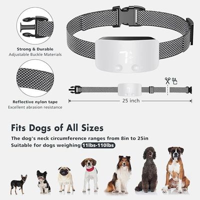 Automatisches Wiederaufladbares Hunde-Training Bark Control Kragen Weich