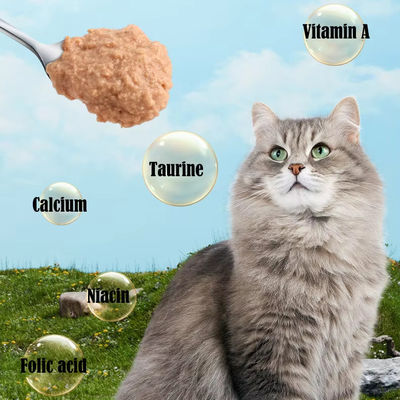 Profi-OEM Hauptfeuchtiges Futter für Katzen Katzen-Staple Food Pack 85g Katzenfutter