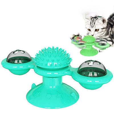 Populärer Stil Katze Drehscheibe Windmühle Nahrungsmittel Spielzeug Katze Spielzeug mit individuellem Logo akzeptabel