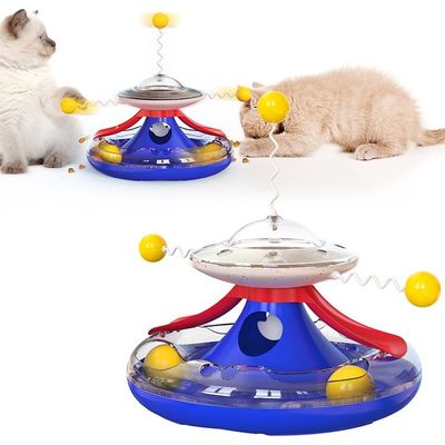 Katze Selbstvergnügen Spielzeug Windmühle Spinner Ball für beliebtes interaktives Spiel