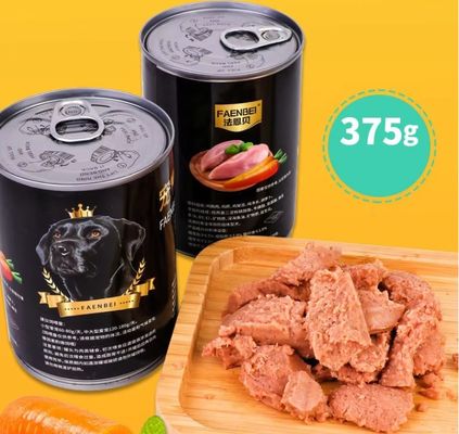 Top-Qualität Huhn Zutat 100% natürliche Rohbeef nasse Nahrung Konserven Haustier hohe Ernährung