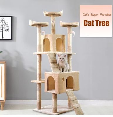 Großes Plüschtier-Kratzenspielzeug geeignet für Katzen und Kleintiere Katzenkratzerbaum