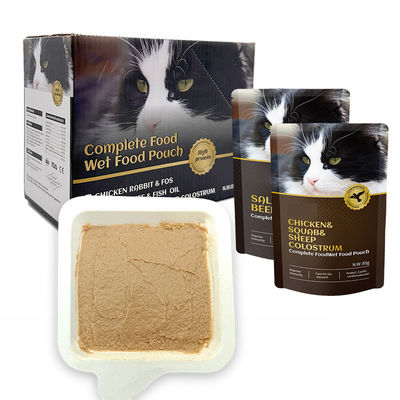 Populäres feuchtes Katzenfutter in Dosen mit kundenspezifischem Service 85g für Welpen