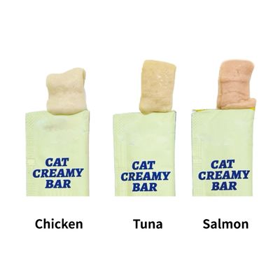 Frisches Fleisch Snack Katzenstreifen Drei Geschmacksrichtungen Thunfisch-Hydratationspackung für Katzen zum Schutz der Gesundheit