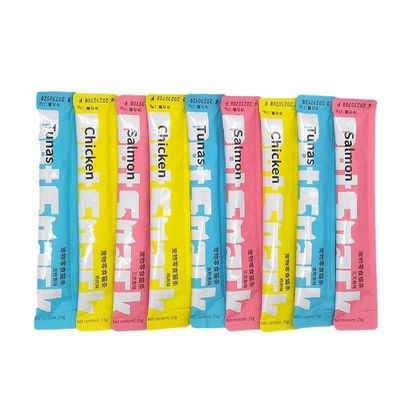 Hauptbestandteil Thunfisch 15 g/Stück Katzen-Snacksticks für Nährstoff- und Kalziumzusatz