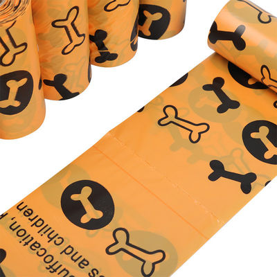 Personalisieren Sie das Logo Haustier Kot Reinbeutel EPI biologisch abbaubar Hund Katze Abfall Müllbeutel 315 Zählen