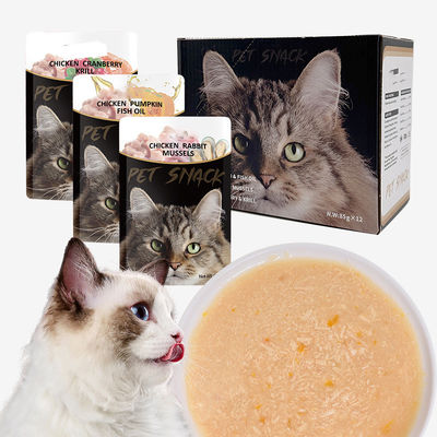 Tierarzneimittel Protein Hühnerbrust Gefrieren Getrocknet Konserven Nassfutter für Hunde und Katzen