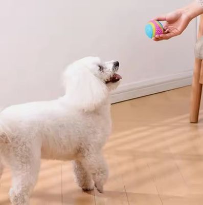 Spielzeug für Hunde Hochsprung Naturkautschuk Unzerstörbarer Ball für aggressive Kauer