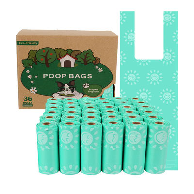 PB-02 Biologisch abbaubare Hunde-Kaka-Taschen für Hunde und Dispenser