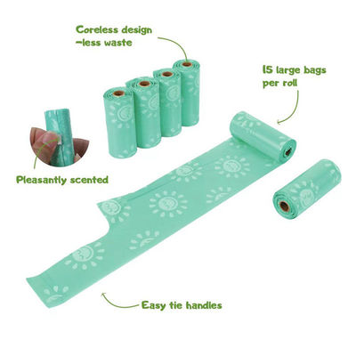 PB-02 Biologisch abbaubare Hunde-Kaka-Taschen für Hunde und Dispenser