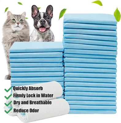 Einweg-Wasserdichte-Pads für Welpen Schnelltrocknung Urinabsorption 56*56cm