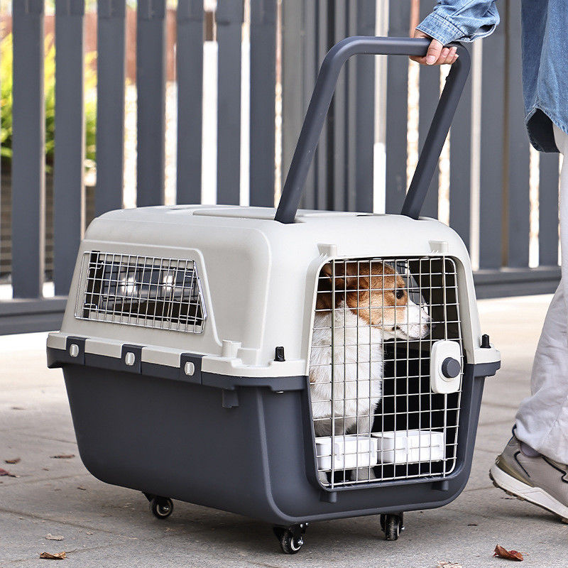 Knöpfverschluss Portable Pet Bag Großkapazität Katzen Käfig für Reiseprodukte