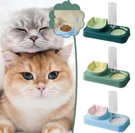 Hunde und Katzen Trinkwasserflasche keine Zeit Einstellung für Katzenfutter Schüsseln und Wasserspender