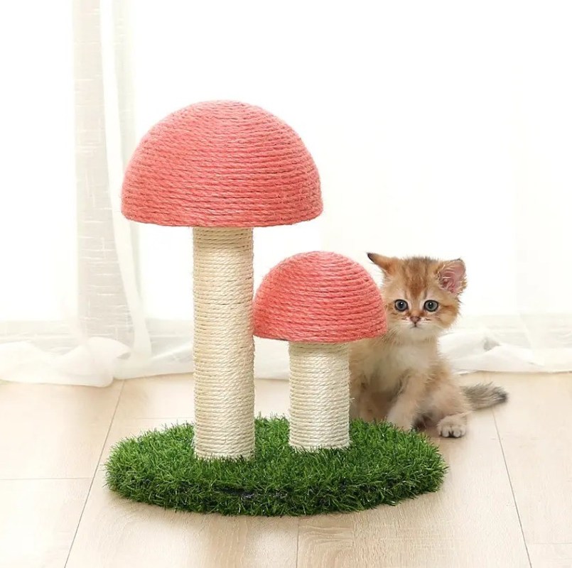 Interaktive Spielzeuge für das Kätzchen Training Vorteil von Holz Modern Cat Sisal Scratcher
