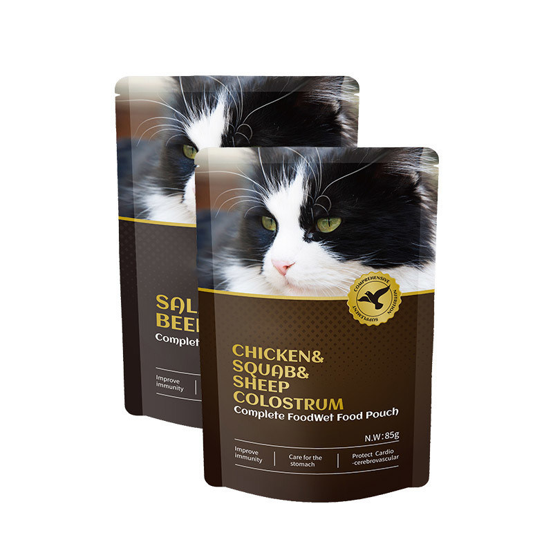 Populäres feuchtes Katzenfutter in Dosen mit kundenspezifischem Service 85g für Welpen
