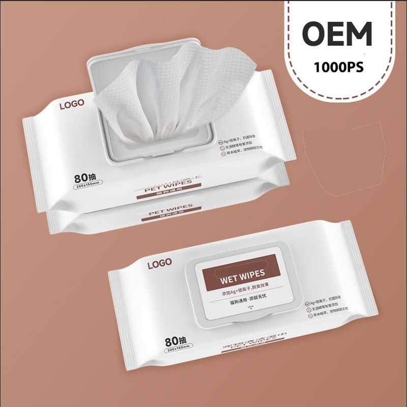 150*200mm Weiches, umweltfreundliches Haustierwindeln für Hunde 100 Stück Spunlace Nonwoven Entfernt Gerüche